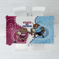 QLD Maroons and NSW Blues 2025 Tablecloth Come On Together