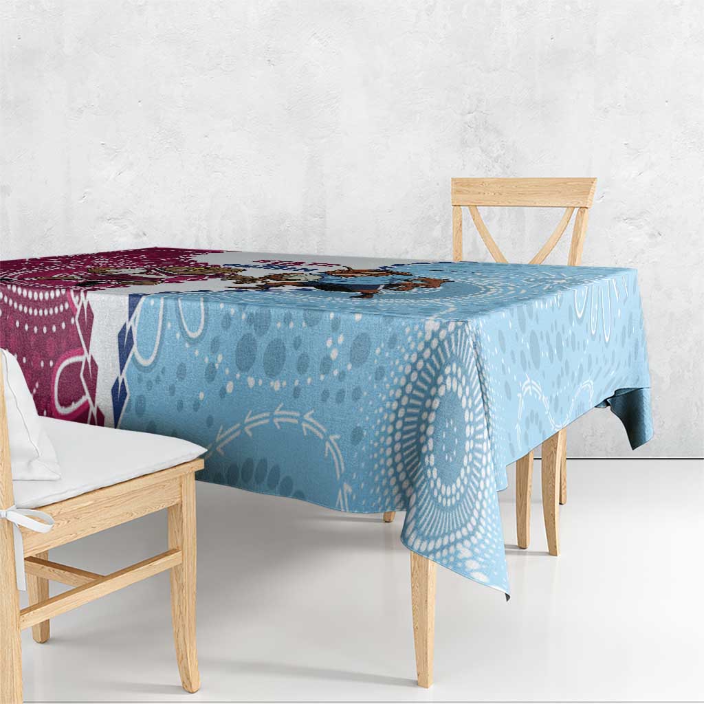 QLD Maroons and NSW Blues 2025 Tablecloth Come On Together