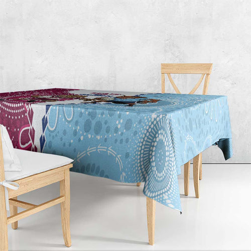 QLD Maroons and NSW Blues 2025 Tablecloth Come On Together