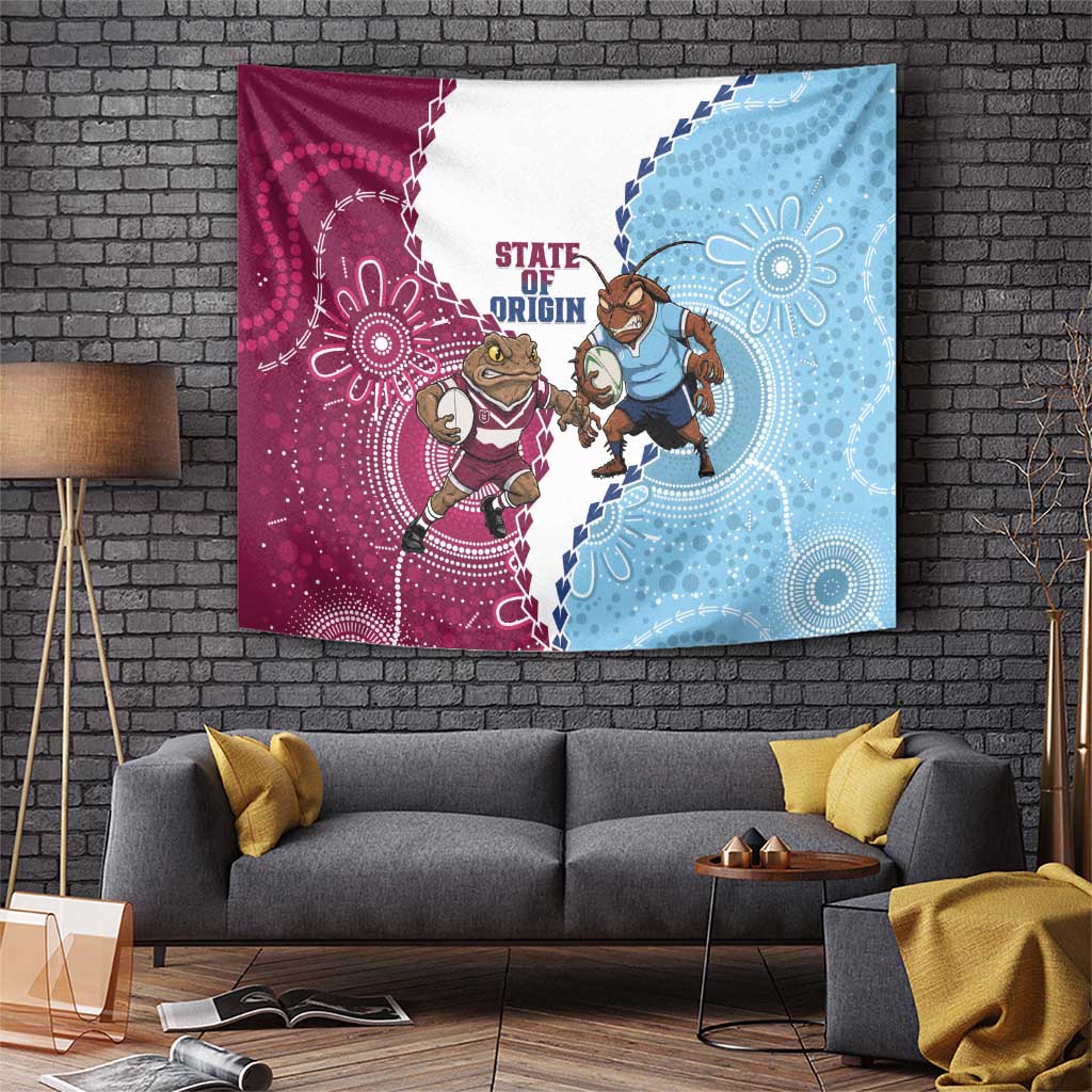 QLD Maroons and NSW Blues 2025 Tapestry Come On Together