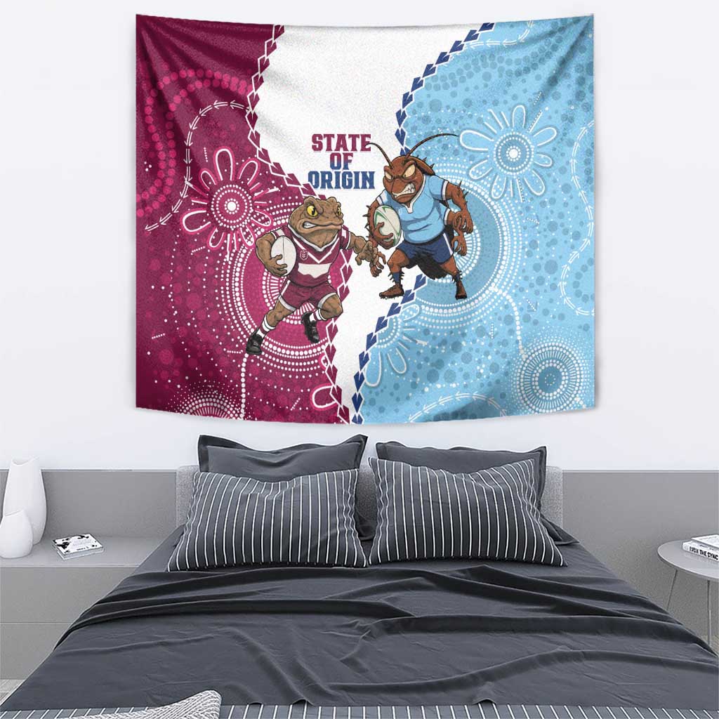 QLD Maroons and NSW Blues 2025 Tapestry Come On Together