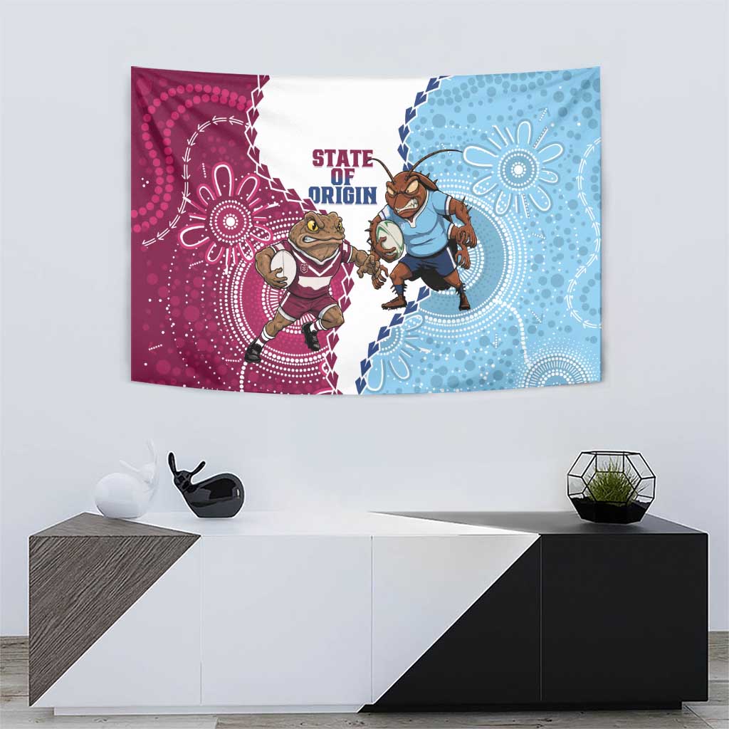 QLD Maroons and NSW Blues 2025 Tapestry Come On Together