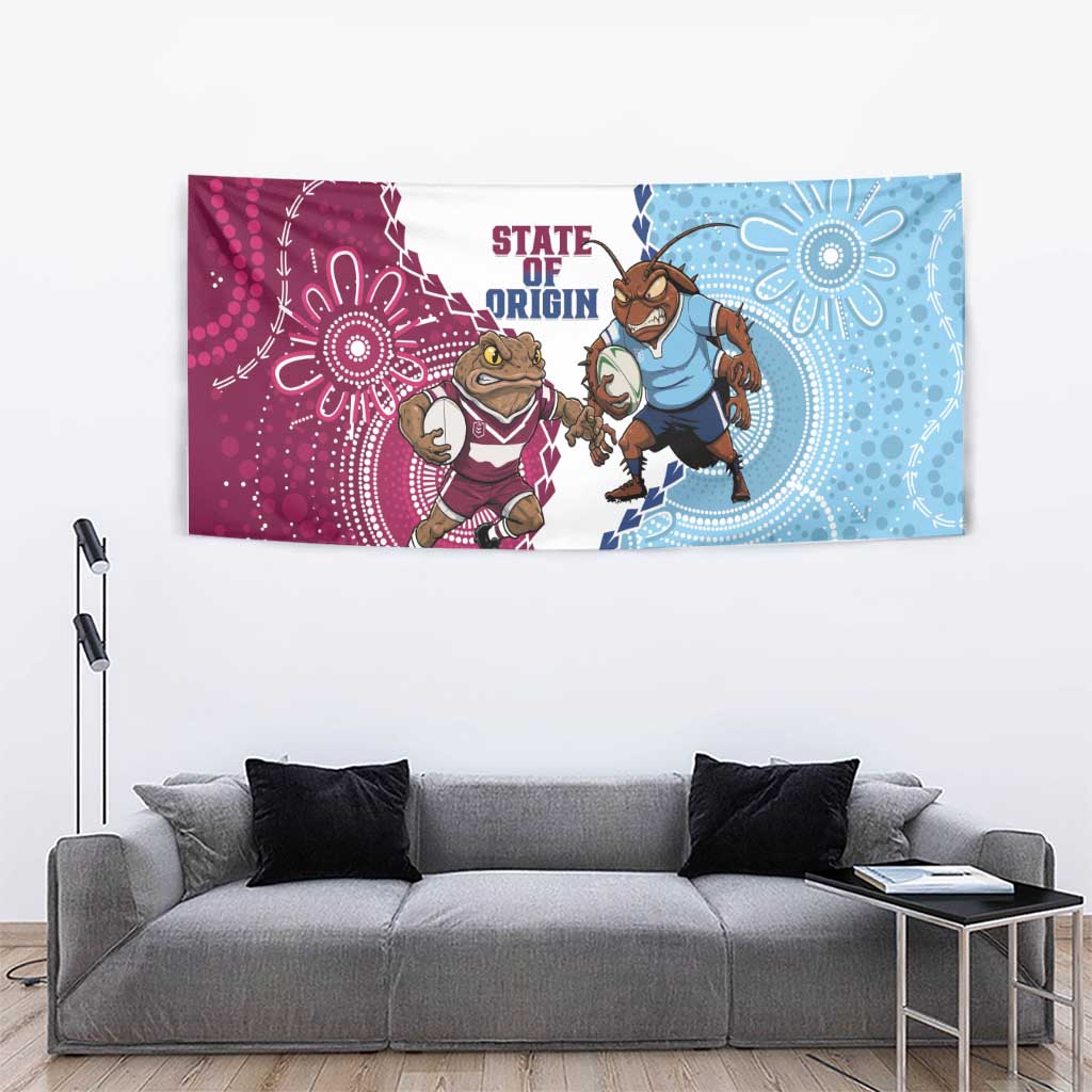 QLD Maroons and NSW Blues 2025 Tapestry Come On Together