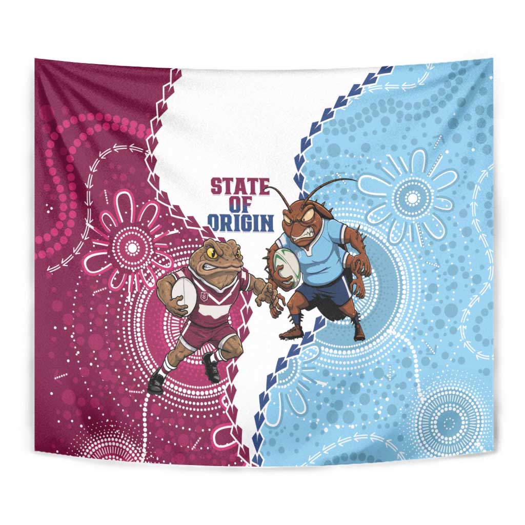 QLD Maroons and NSW Blues 2025 Tapestry Come On Together