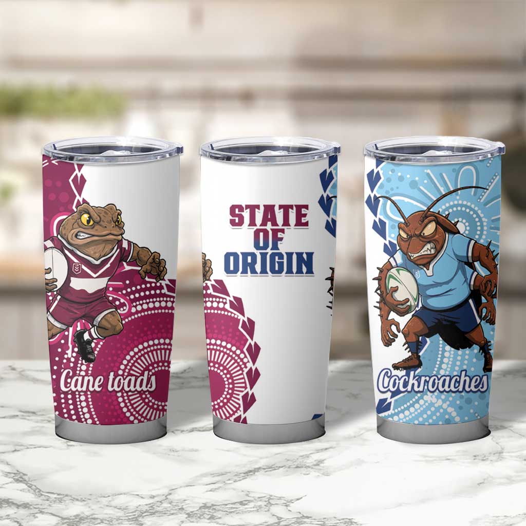QLD Maroons and NSW Blues 2025 Tumbler Cup Come On Together