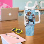 QLD Maroons and NSW Blues 2025 Tumbler With Handle Come On Together