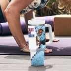 QLD Maroons and NSW Blues 2025 Tumbler With Handle Come On Together