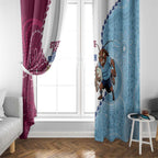 QLD Maroons and NSW Blues 2025 Window Curtain Come On Together
