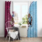 QLD Maroons and NSW Blues 2025 Window Curtain Come On Together