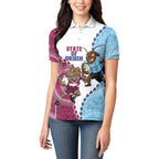 QLD Maroons and NSW Blues 2025 Women Polo Shirt Come On Together