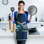 Rugby Sharks and Raiders Apron 2026 Together Aboriginal Polynesian Pattern