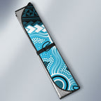 Rugby Sharks and Raiders Auto Sun Shade 2026 Together Aboriginal Polynesian Pattern