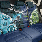 Rugby Sharks and Raiders Back Car Seat Cover 2026 Together Aboriginal Polynesian Pattern