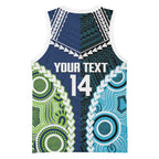Custom Rugby Sharks and Raiders Basketball Jersey 2026 Together Aboriginal Polynesian Pattern