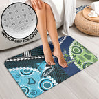 Rugby Sharks and Raiders Bathroom Set 2026 Together Aboriginal Polynesian Pattern