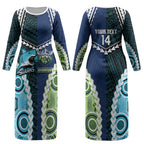 Custom Rugby Sharks and Raiders Couples Matching Long Sleeve Bodycon Dress and Hawaiian Shirt 2026 Together Aboriginal Polynesian Pattern LT14