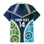 Custom Rugby Sharks and Raiders Family Matching Summer Maxi Dress and Hawaiian Shirt 2026 Together Aboriginal Polynesian Pattern