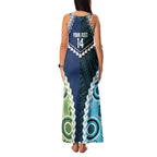 Custom Rugby Sharks and Raiders Family Matching Tank Maxi Dress and Hawaiian Shirt 2026 Together Aboriginal Polynesian Pattern