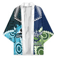 Custom Rugby Sharks and Raiders Kimono 2026 Together Aboriginal Polynesian Pattern