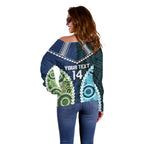 Custom Rugby Sharks and Raiders Off Shoulder Sweater 2026 Together Aboriginal Polynesian Pattern