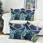 Rugby Sharks and Raiders Pillow Cover 2026 Together Aboriginal Polynesian Pattern