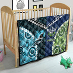 Rugby Sharks and Raiders Quilt 2026 Together Aboriginal Polynesian Pattern