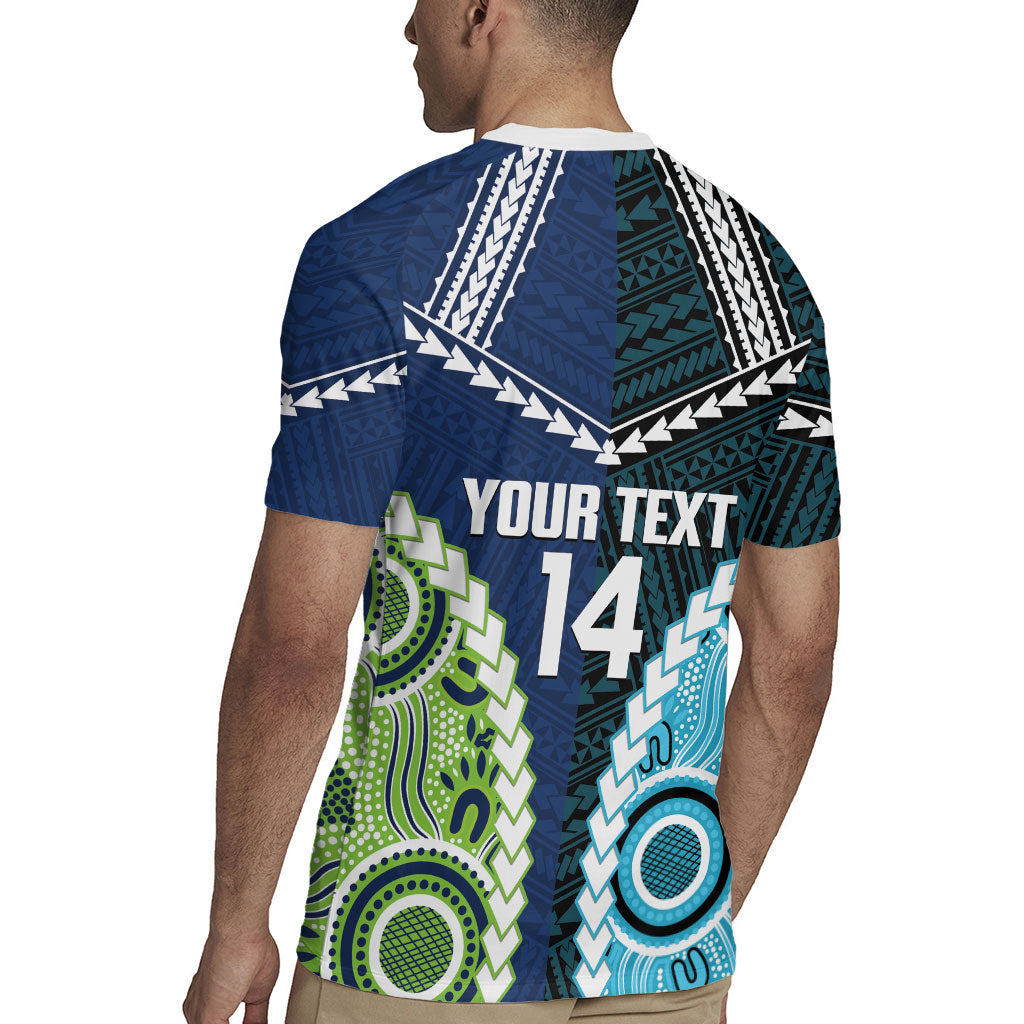 Custom Rugby Sharks and Raiders Rugby Jersey 2026 Together Aboriginal Polynesian Pattern