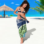 Rugby Sharks and Raiders Sarong 2026 Together Aboriginal Polynesian Pattern