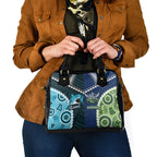 Rugby Sharks and Raiders Shoulder Handbag 2026 Together Aboriginal Polynesian Pattern