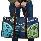 Rugby Sharks and Raiders Travel Bag 2026 Together Aboriginal Polynesian Pattern