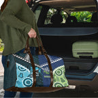 Rugby Sharks and Raiders Travel Bag 2026 Together Aboriginal Polynesian Pattern