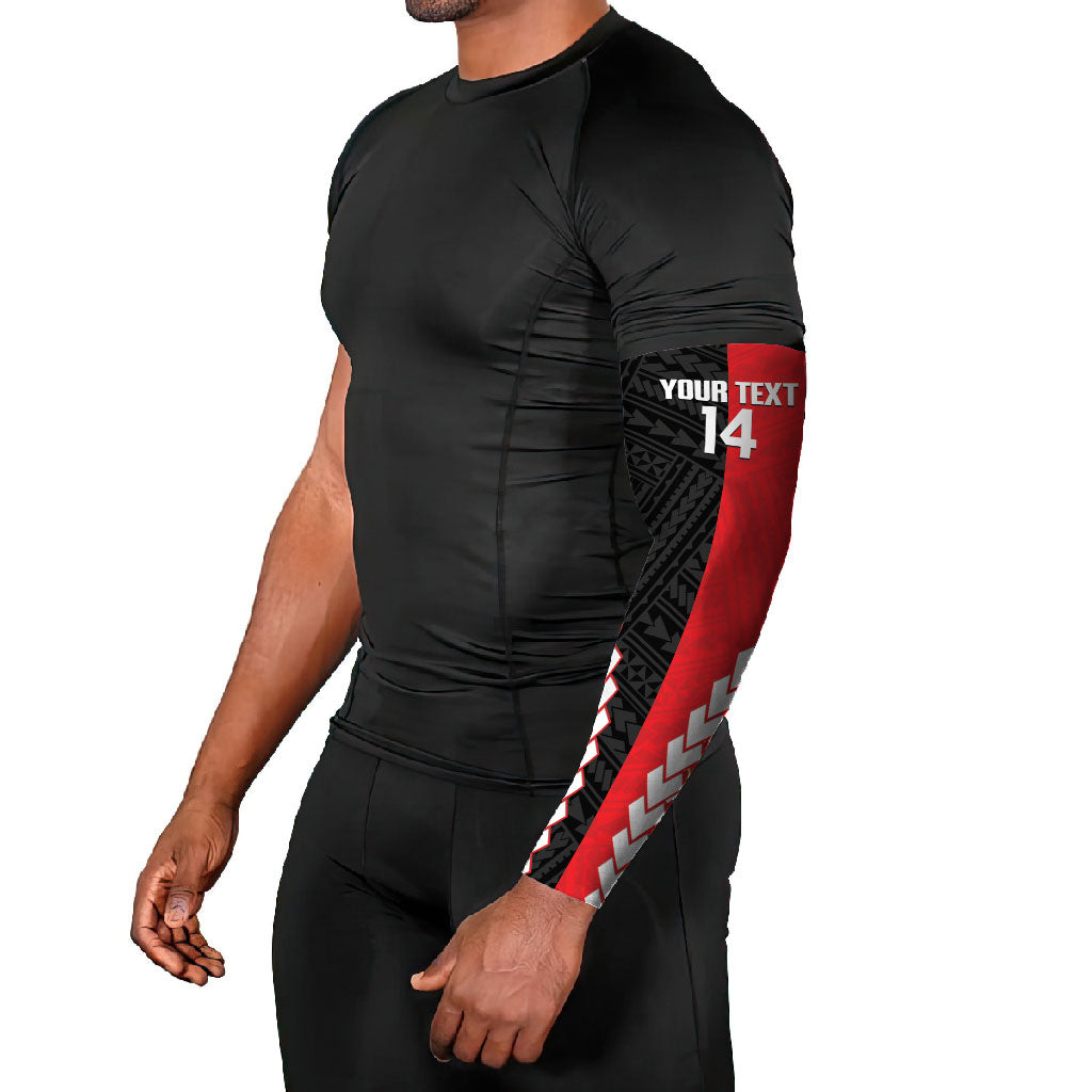 Custom Rugby Panthers and Dolphins Arm Sleeves 2026 Together Aboriginal Polynesian Pattern