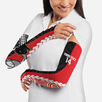 Custom Rugby Panthers and Dolphins Arm Sleeves 2026 Together Aboriginal Polynesian Pattern