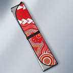 Custom Rugby Panthers and Dolphins Auto Sun Shade 2026 Together Aboriginal Polynesian Pattern