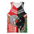 Custom Rugby Panthers and Dolphins Basketball Jersey 2026 Together Aboriginal Polynesian Pattern
