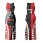 Custom Rugby Panthers and Dolphins Couples Matching Tank Maxi Dress and Long Sleeve Button Shirt 2026 Together Aboriginal Polynesian Pattern LT14