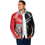 Custom Rugby Panthers and Dolphins Padded Jacket 2026 Together Aboriginal Polynesian Pattern