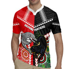 Custom Rugby Panthers and Dolphins Rugby Jersey 2026 Together Aboriginal Polynesian Pattern