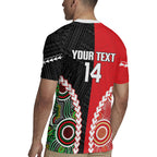 Custom Rugby Panthers and Dolphins Rugby Jersey 2026 Together Aboriginal Polynesian Pattern