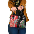 Custom Rugby Panthers and Dolphins Shoulder Handbag 2026 Together Aboriginal Polynesian Pattern