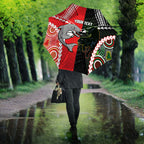Custom Rugby Panthers and Dolphins Umbrella 2026 Together Aboriginal Polynesian Pattern