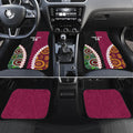 Custom Rugby Panthers and Broncos Car Mats 2026 Together Aboriginal Polynesian Pattern