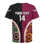 Custom Rugby Panthers and Broncos Rugby Jersey 2026 Together Aboriginal Polynesian Pattern