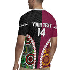 Custom Rugby Panthers and Broncos Rugby Jersey 2026 Together Aboriginal Polynesian Pattern