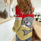 Dolphins Rugby Women Casual Shirt Sporty Style Ver.01 LT14