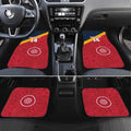 Custom South Australia Cricket Car Mats Go Champions - Aboriginal Art
