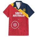 Custom South Australia Cricket Hawaiian Shirt Go Champions - Aboriginal Art