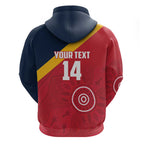 Custom South Australia Cricket Hoodie Go Champions - Aboriginal Art