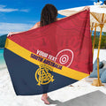 Custom South Australia Cricket Sarong Go Champions - Aboriginal Art