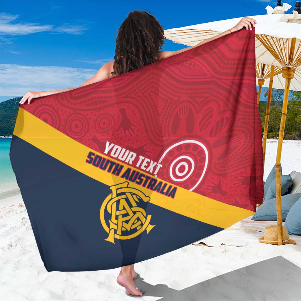 Custom South Australia Cricket Sarong Go Champions - Aboriginal Art